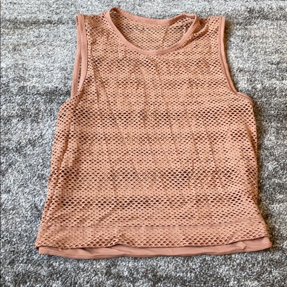 Lululemon Mesh Top size 6